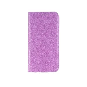 Custodia Book a Libro con glitter